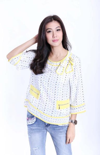 เสื้อแฟชั่นดีไซน์น่ารัก NO.166144